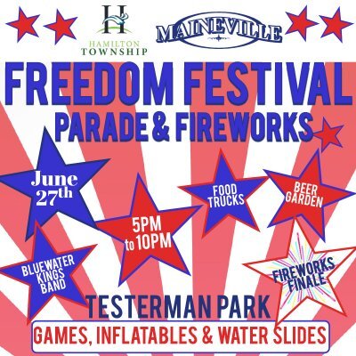 Freedom Festival, Parade & Fireworks flyer